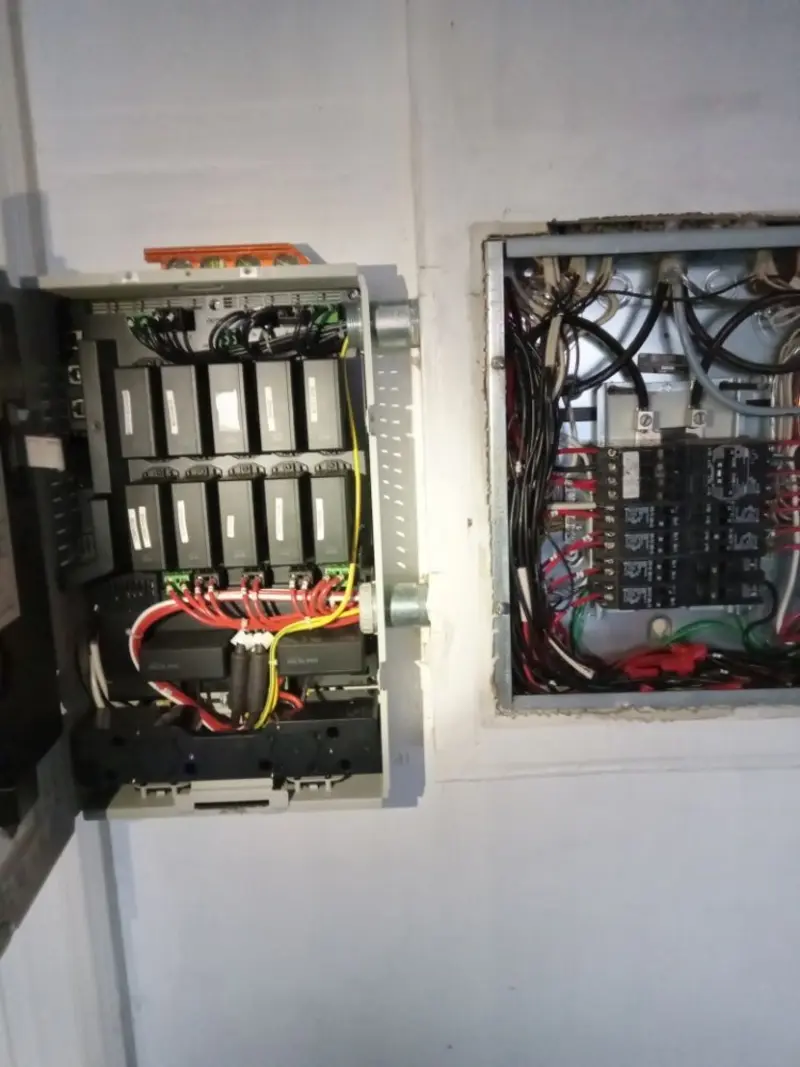Electrical panel upgrade completed for Indoor Lighting Installation in Lancaster